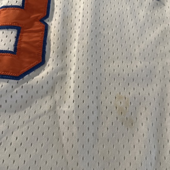 Vintage Reebok Authentic New York Knicks Stephon Marbury #3 Sewn Jersey SZ 60 - Picture 4 of 11